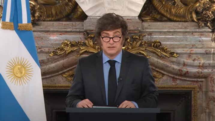 El Presidente Javier Milei presentó el Presupuesto 2026.